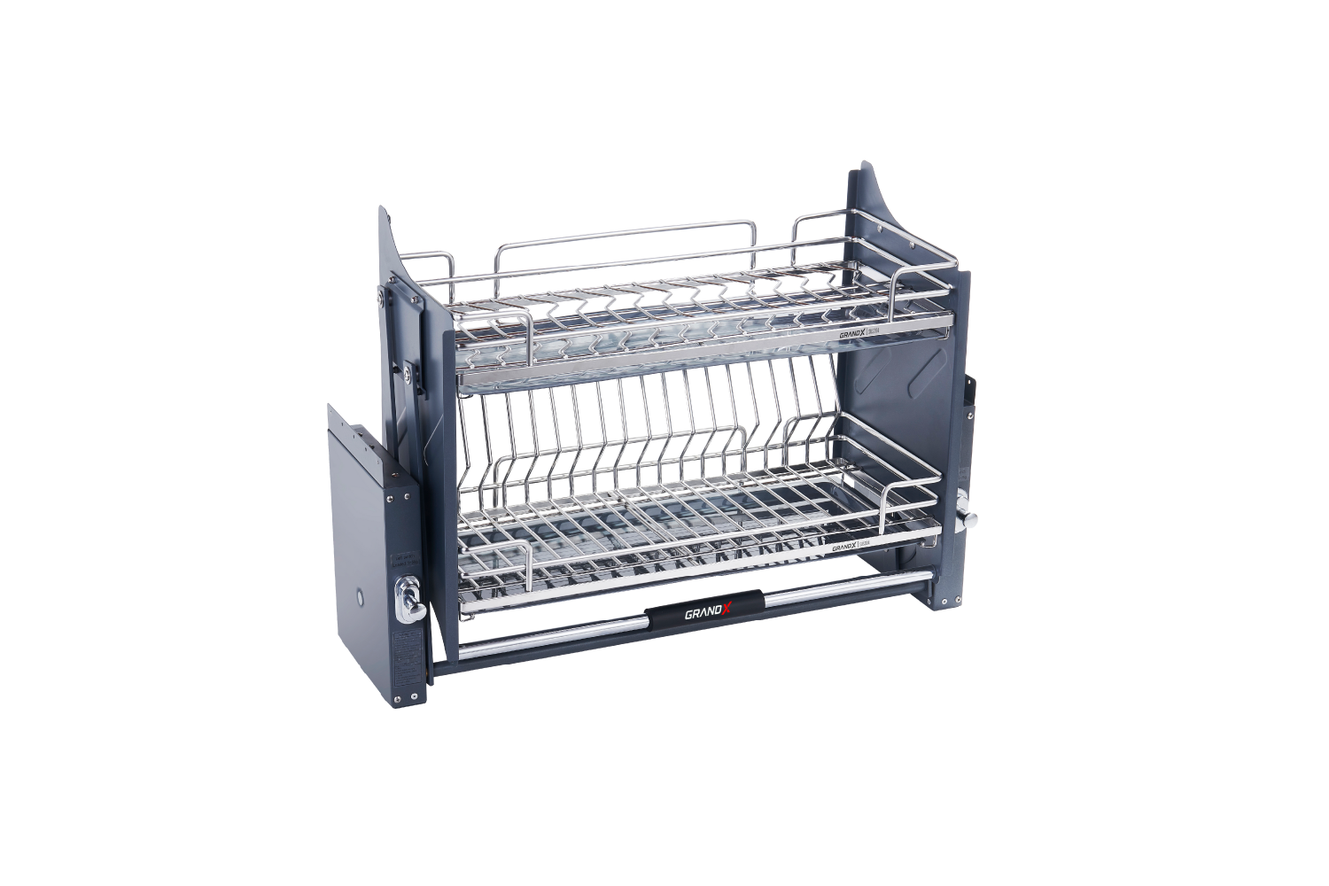 GIÁ BÁT ĐĨA NÂNG HẠ NAN OVAL SUS304 XL.70M - GRANDX