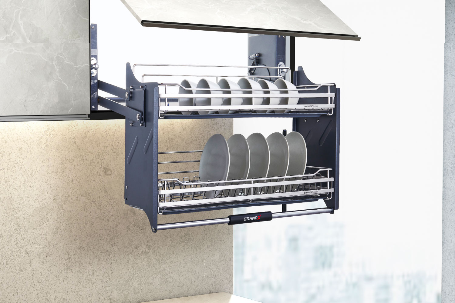 GIÁ NÂNG HẠ NAN DẸT XL.80S - GRANDX