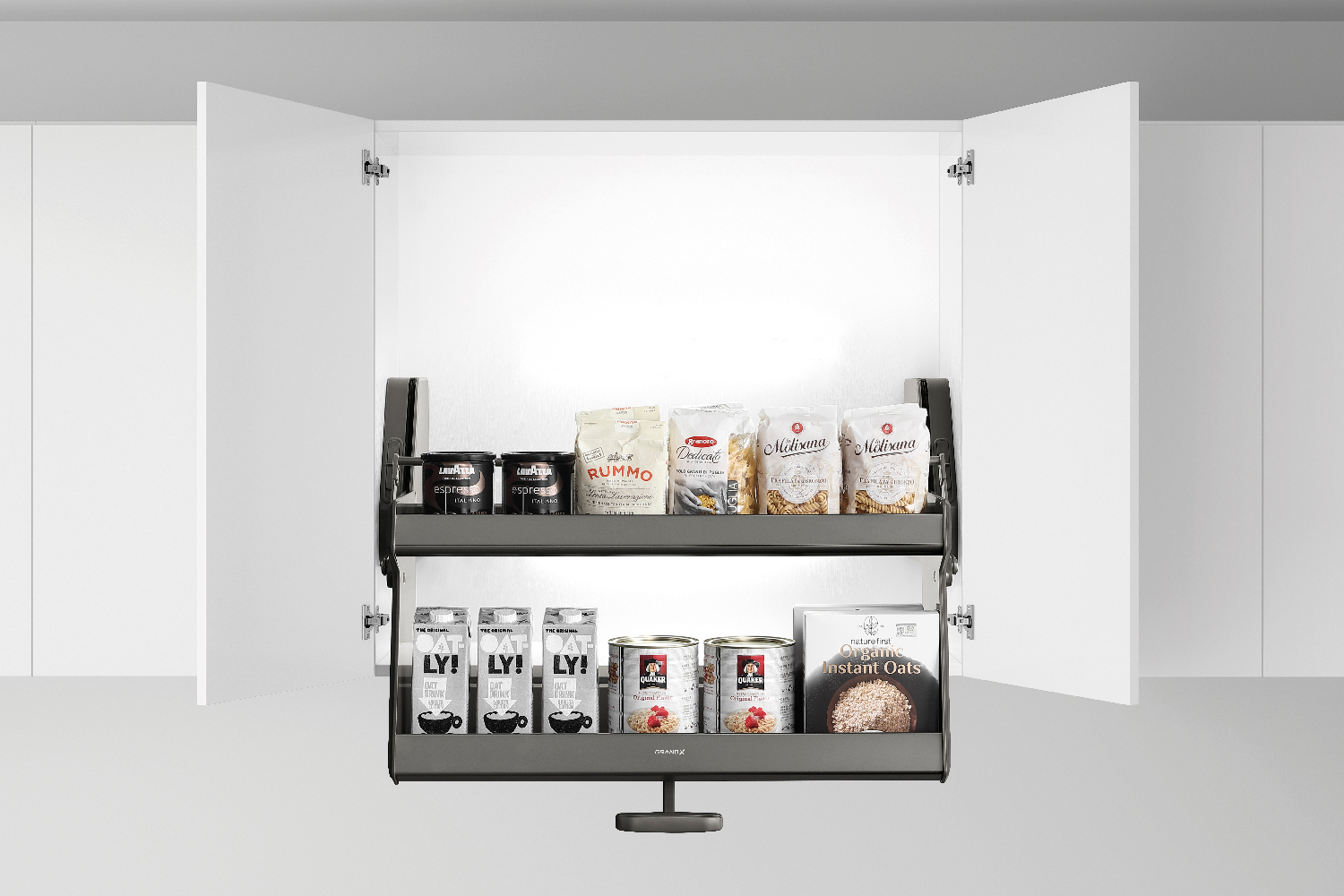 GIÁ NÂNG HẠ 2 TẦNG TITANIUM XL.80T - GRANDX