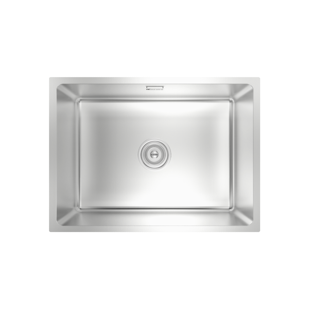 Chậu rửa bát 1 hố chống xước KN6044SU Dekor - Konox