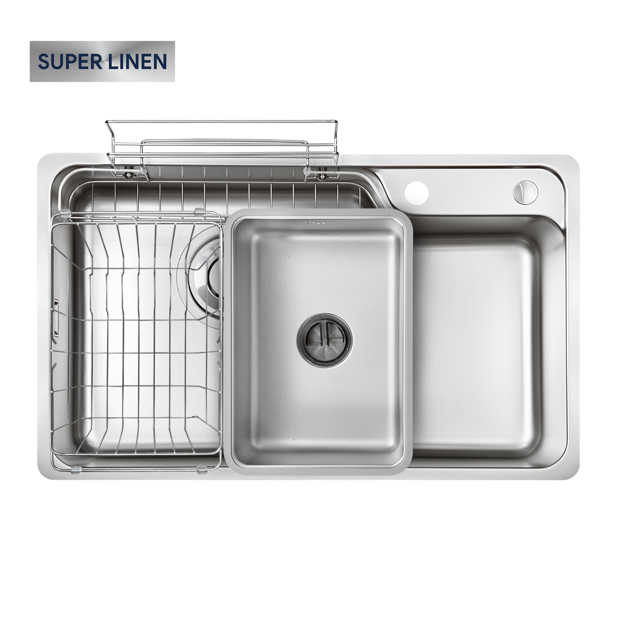 Chậu rửa bát Kluger KH8048SL Plus